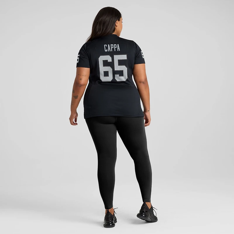 Women's Nike Alex Cappa Black Las Vegas Raiders Team Game Jersey