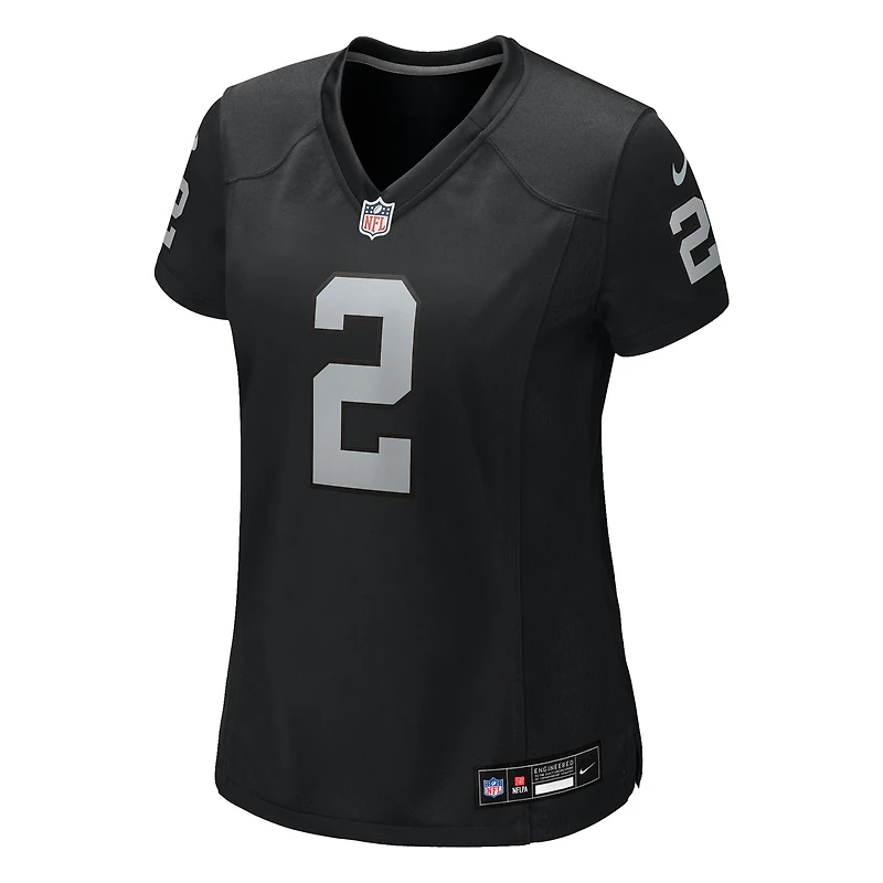 Women's Nike Ashton Jeanty Black Las Vegas Raiders Team Game Jersey