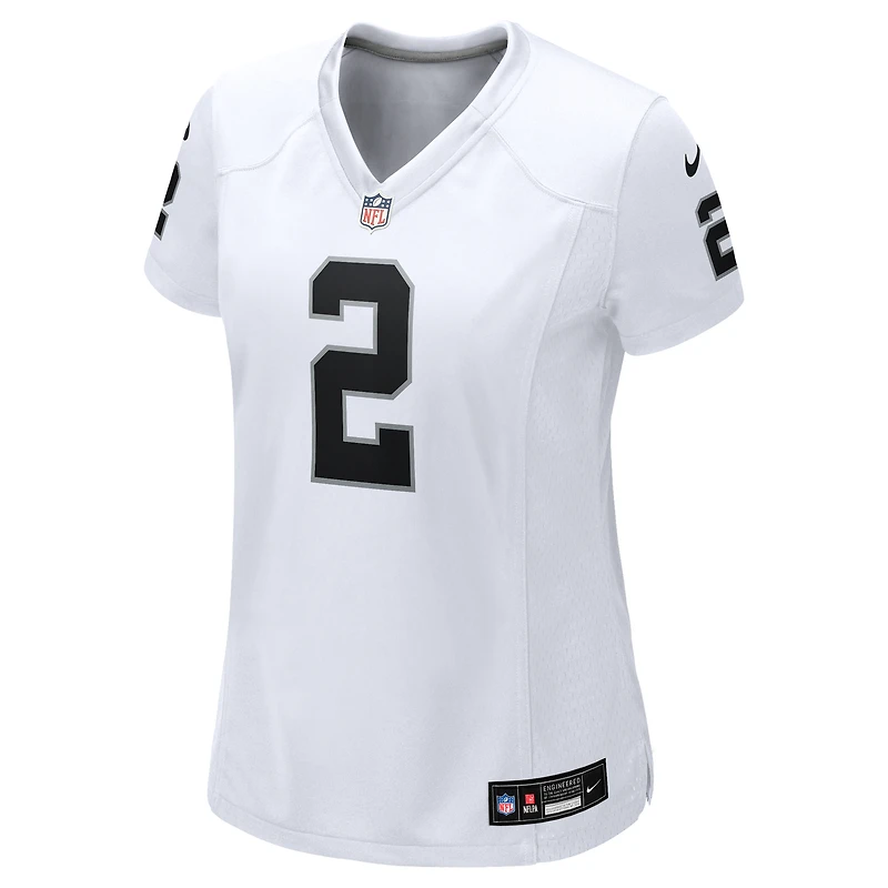 Women's Nike Ashton Jeanty  White Las Vegas Raiders Game Jersey