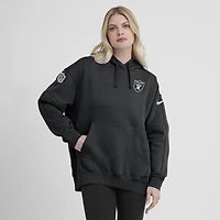 Sweat à capuche Nike Las Vegas Raiders Sideline Club Fleece noir pour femme