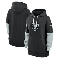 Women's Nike Black Las Vegas Raiders Sideline Essential Hoodie