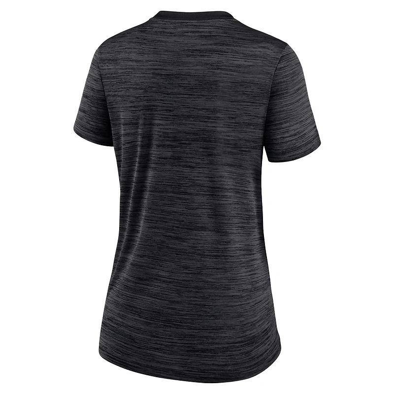 Women's Nike  Black Las Vegas Raiders Sideline Performance T-Shirt