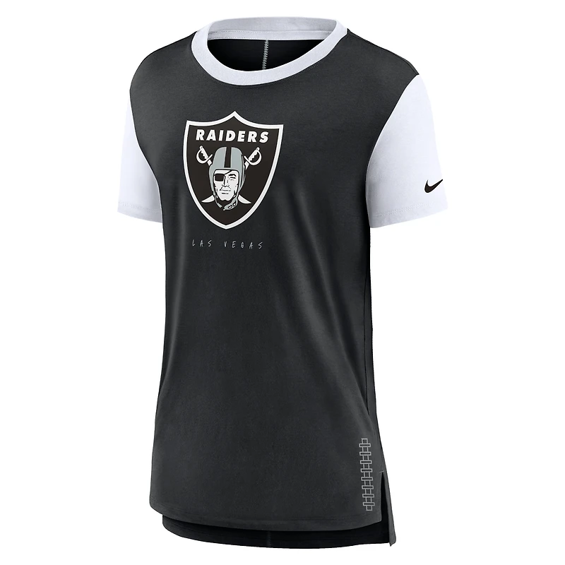 Women's Nike Black Las Vegas Raiders Team T-Shirt
