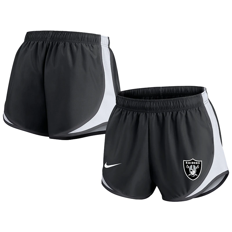 Short Nike Las Vegas Raiders Tempo pour femme - Noir