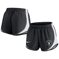 Short Nike Las Vegas Raiders Tempo pour femme - Noir