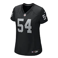 Women's Nike Brennan Jackson  Black Las Vegas Raiders Team Game Jersey