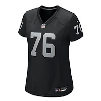 Women's Nike Caleb Rogers  Black Las Vegas Raiders Team Game Jersey