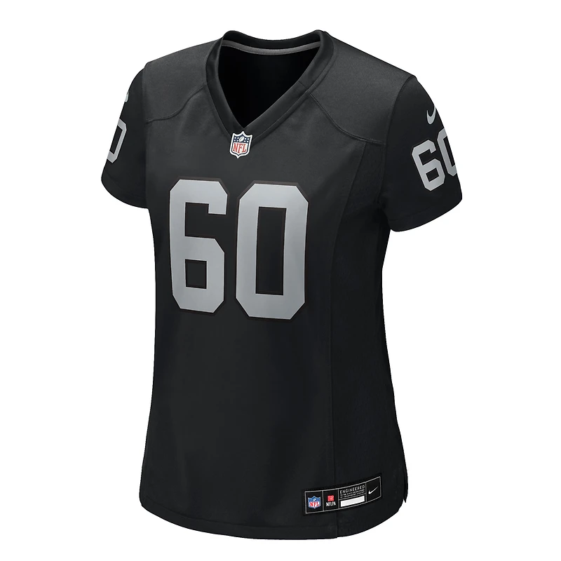Women's Nike Charles Grant  Black Las Vegas Raiders Team Game Jersey