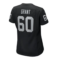Women's Nike Charles Grant  Black Las Vegas Raiders Team Game Jersey