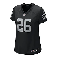 Women's Nike Darien Porter  Black Las Vegas Raiders Team Game Jersey