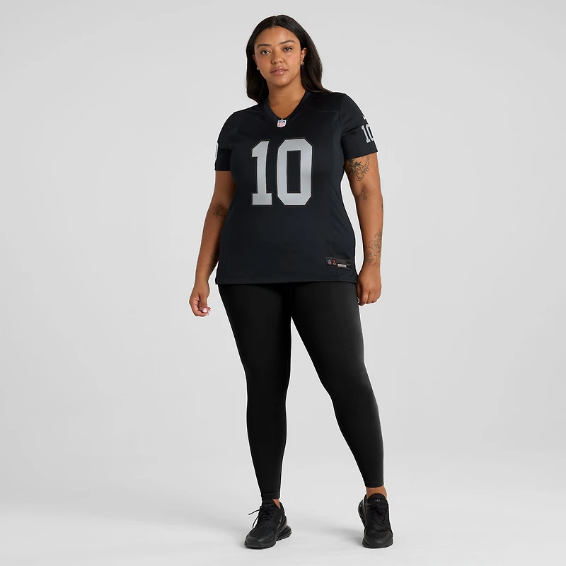 Women's Nike Dont'e Thornton Jr. Black Las Vegas Raiders Team Game Jersey