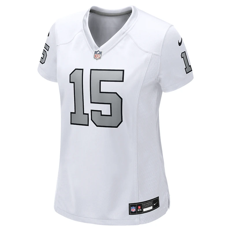 Women's Nike Fernando Mendoza White Las Vegas Raiders Alternate Game Jersey