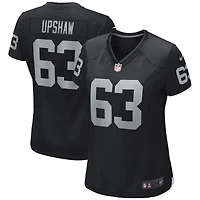Maillot de joueur retraité Nike Gene Upshaw pour femme, noir, Las Vegas Raiders Game
