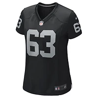 Maillot de joueur retraité Nike Gene Upshaw pour femme, noir, Las Vegas Raiders Game