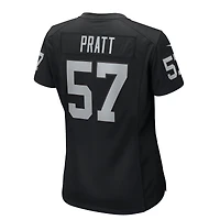 Women's Nike Germaine Pratt  Black Las Vegas Raiders Team Game Jersey