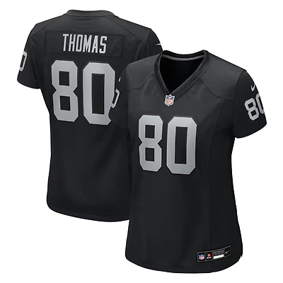 Women's Nike Ian Thomas  Black Las Vegas Raiders Team Game Jersey