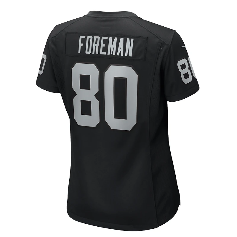Women's Nike Jeff Foreman  Black Las Vegas Raiders Game Jersey