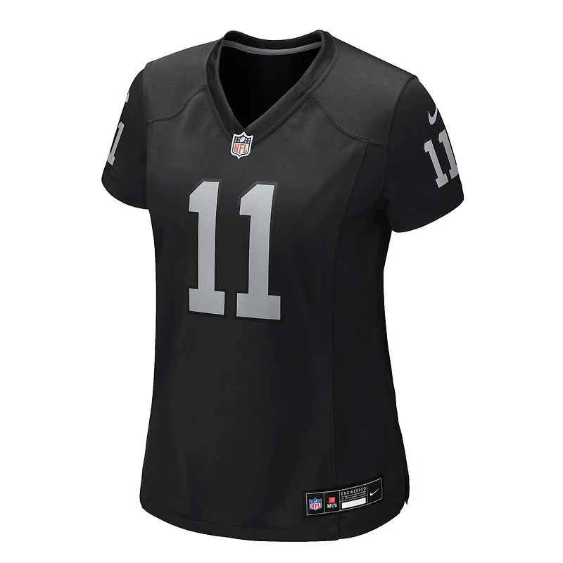 Women's Nike Jeremy Chinn Black Las Vegas Raiders Team Game Jersey