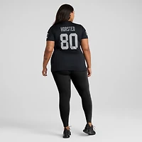 Maillot de joueur jeu Nike Jesper Horsted pour femme, noir, Las Vegas Raiders
