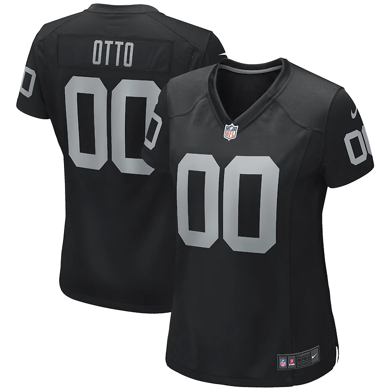 Maillot de joueur retraité Nike Jim Otto pour femme, noir, Las Vegas Raiders Game