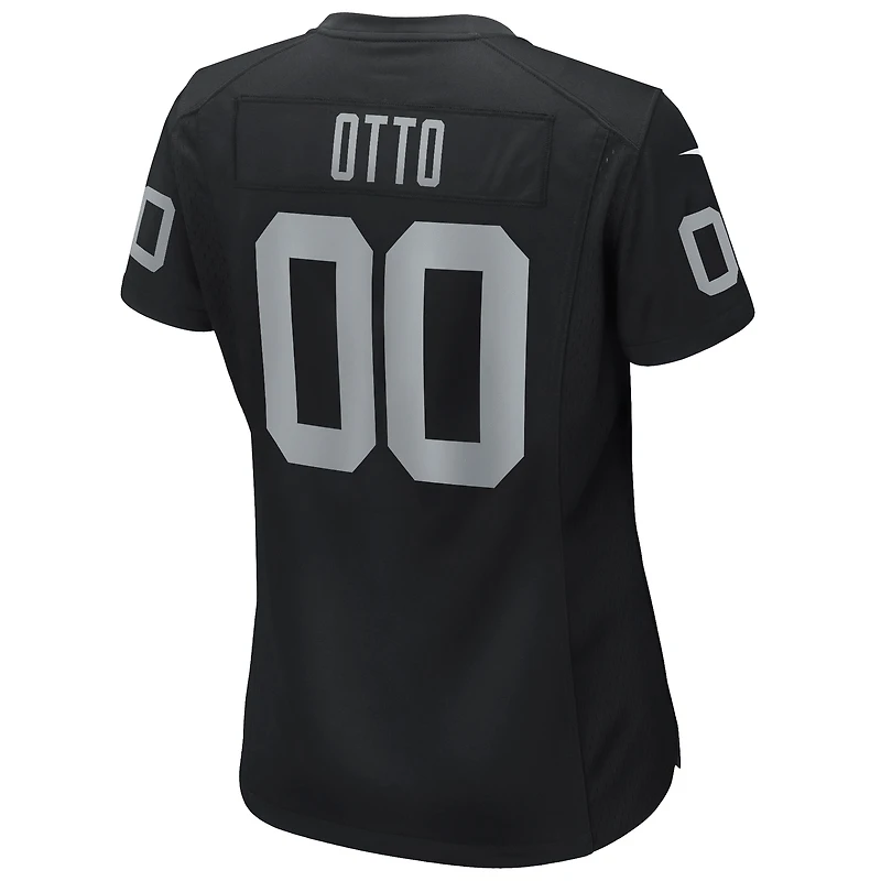 Maillot de joueur retraité Nike Jim Otto pour femme, noir, Las Vegas Raiders Game