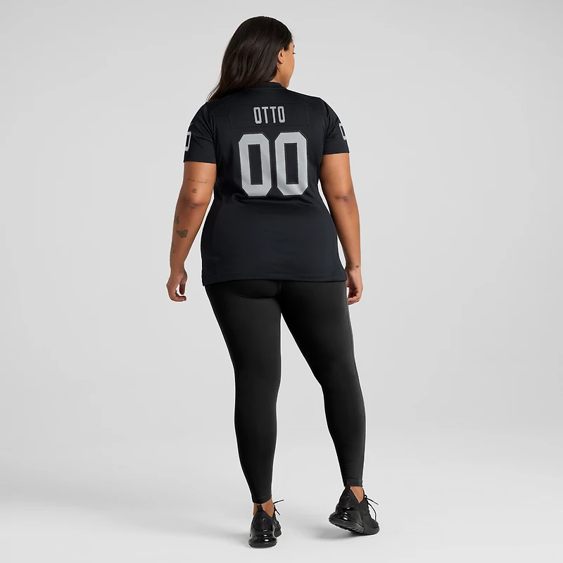 Maillot de joueur retraité Nike Jim Otto pour femme, noir, Las Vegas Raiders Game