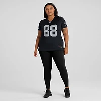 Women's Nike Justin Shorter  Black Las Vegas Raiders Team Game Jersey