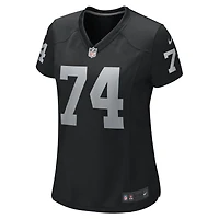 Women's Nike Kolton Miller Black Las Vegas Raiders Game Jersey