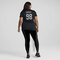 Women's Nike Maxx Crosby Black Las Vegas Raiders Jersey