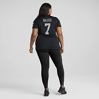 Women's Nike Quay Walker  Black Las Vegas Raiders Team Game Jersey
