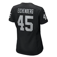 Women's Nike Tommy Eichenberg  Black Las Vegas Raiders Game Jersey