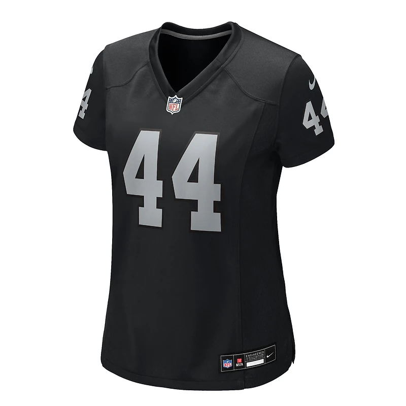 Women's Nike Tommy Eichenberg  Black Las Vegas Raiders Team Game Jersey