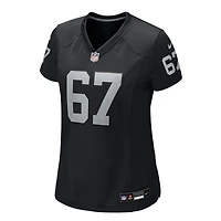 Women's Nike Will Putnam  Black Las Vegas Raiders Team Game Jersey