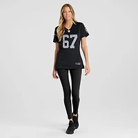 Women's Nike Will Putnam  Black Las Vegas Raiders Team Game Jersey