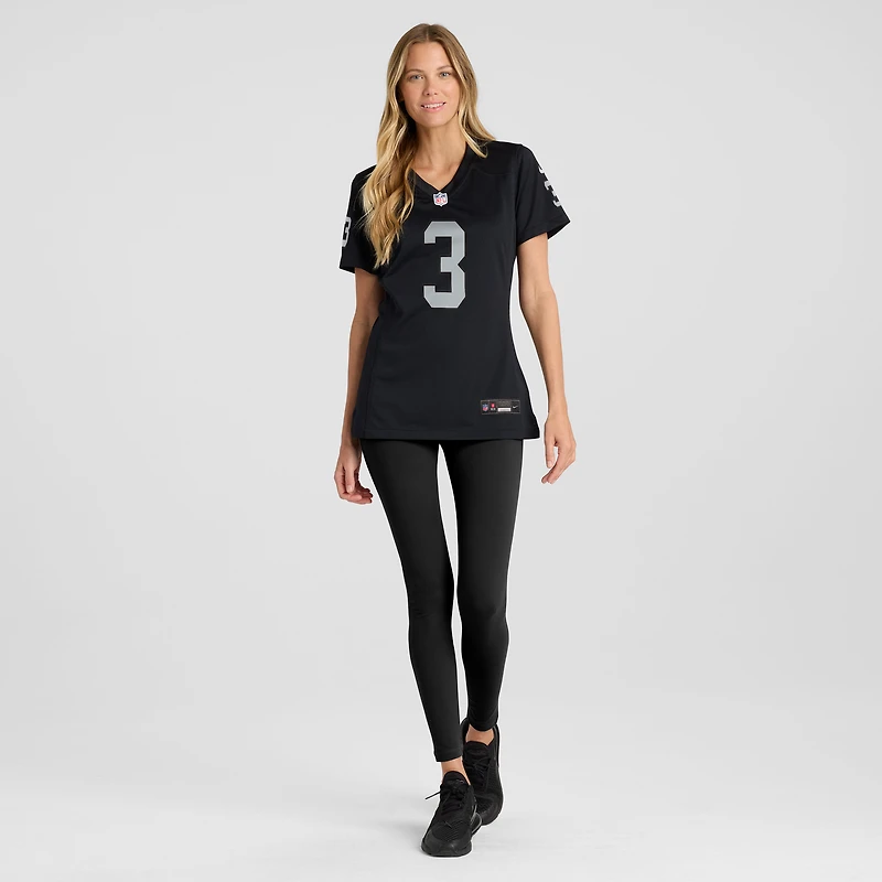 Women's Nike Zamir White Black Las Vegas Raiders Game Jersey