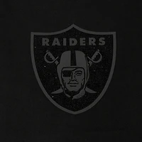 Women's Pro Standard Black Las Vegas Raiders Jeweled Cropped Pullover Hoodie
