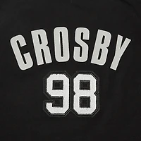 Women's Pro Standard Maxx Crosby Black Las Vegas Raiders Player Name & Number Cropped Boxy T-Shirt