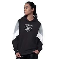 Sweat à capuche noir Starter pour femme des Las Vegas Raiders Scrimmage