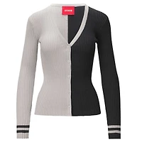 Pull cargo STAUD pour femmes, argent/noir, Las Vegas Raiders