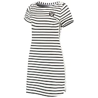 Women's Tommy Bahama White Las Vegas Raiders Tri-Blend Jovanna Striped Dress