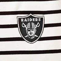 Robe rayée Jovanna Tri-Blend des Raiders de Las Vegas Tommy Bahama pour femme, blanche