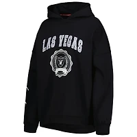 Sweat à capuche épaules tombantes Tommy Hilfiger Las Vegas Raiders Becca pour femme, noir
