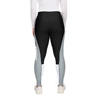Leggings à blocs de couleurs noir/gris Las Vegas Raiders pour femme WEAR by Erin Andrews