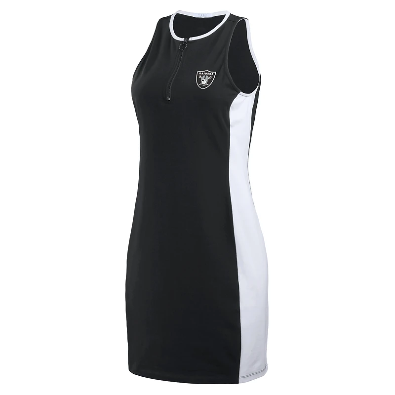 Robe débardeur moulante noire Las Vegas Raiders WEAR by Erin Andrews pour femme