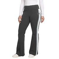 Women's WEAR by Erin Andrews Black Las Vegas Raiders Tri-Blend Yoga Pants
