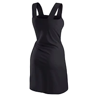 Robe portefeuille noire Las Vegas Raiders pour femme WEAR by Erin Andrews