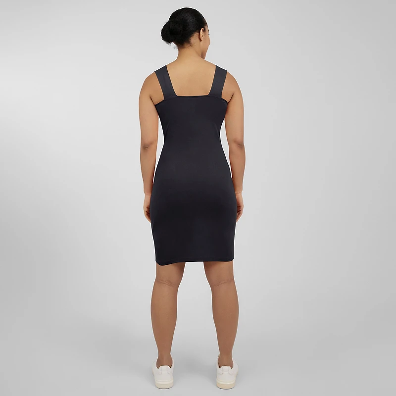 Robe portefeuille noire Las Vegas Raiders pour femme WEAR by Erin Andrews