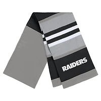 WEAR by Erin Andrews Ensemble gants et écharpe à rayures Las Vegas Raiders pour femmes