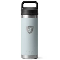 YETI Las Vegas Raiders 18oz. Rambler Chug Water Bottle
