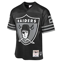 Maillot rétro Mitchell & Ness Charles Woodson noir des Las Vegas Raiders 1998 pour jeunes